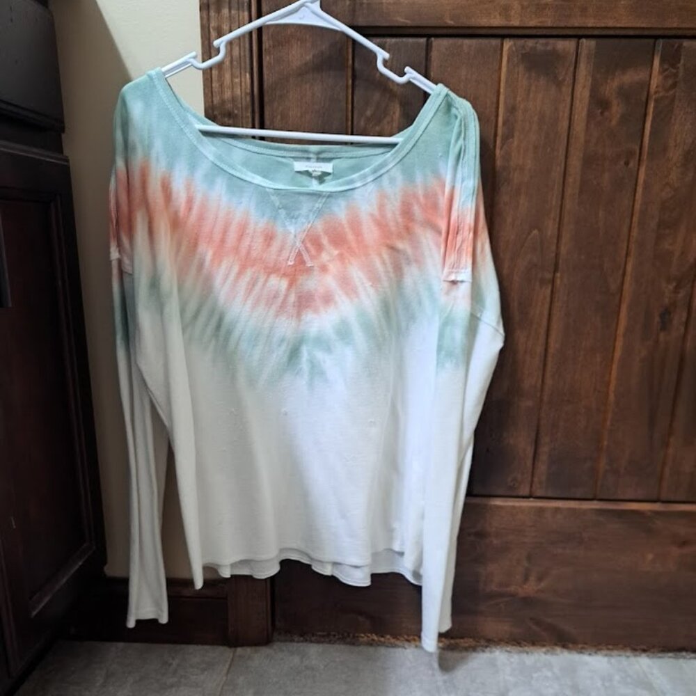 Orange/Green Sweater